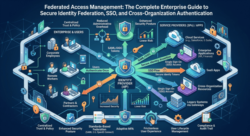 Federated Access Management: The Complete Enterprise Guide to Secure Identity Federation, SSO, and Cross-Organization Authentication